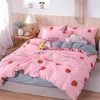 Home Decor Home & Pets Japanese Strawberry Flavour Bedding Set