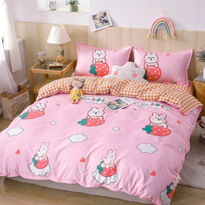 Home Decor Japanese Strawberry Or Bunnies Strawberry Bedding Set 16 Home Decor Japanese Strawberry Or Bunnies Strawberry Bedding Set