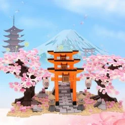 Build It Romantic Japanese Torii Gates & Cherry Blossom Trees | Special Edition