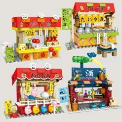 Build It Japanese Yatai Street Stalls