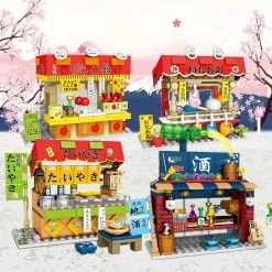 Build It Japanese Yatai Street Stalls