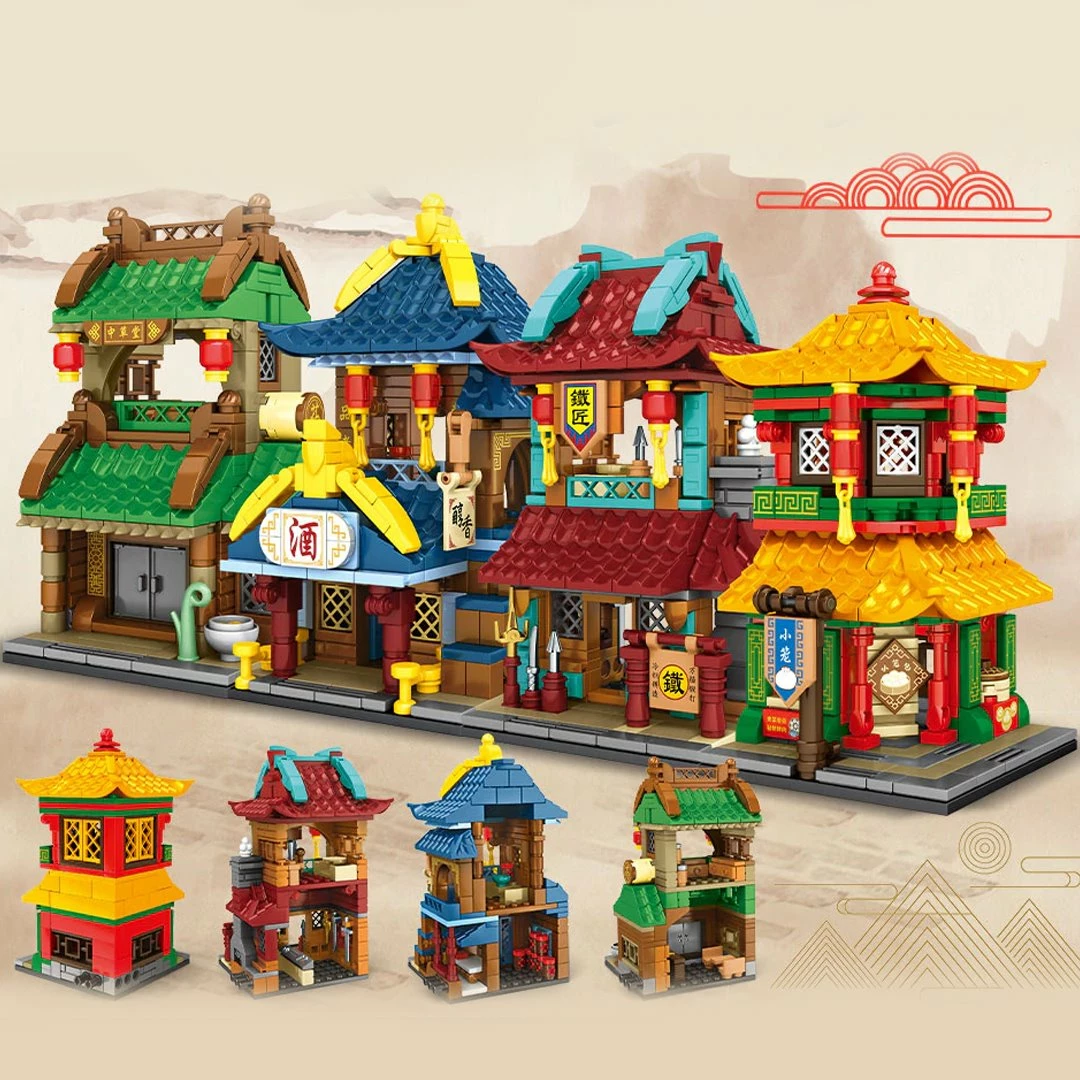 Build It Jiangsu Streets Stores Set 1 3 Build It Jiangsu Streets Stores Set 1