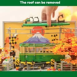 Build It Spring & Autumn Japanese Light Up Kamakura Train Building Set