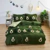 Home Decor Home & Pets Kawaii Avocado Buddies Bedding Set