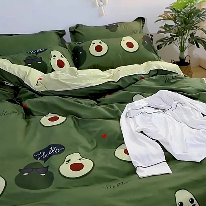 Home Decor Home & Pets Kawaii Avocado Buddies Bedding Set 10 Home Decor Home & Pets Kawaii Avocado Buddies Bedding Set