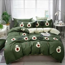 Home Decor Home & Pets Kawaii Avocado Buddies Bedding Set 15 Home Decor Home & Pets Kawaii Avocado Buddies Bedding Set