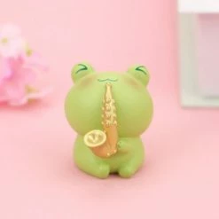 Toys Plush & Toys Kawaii Band Of Frogs Figurine Collectibles