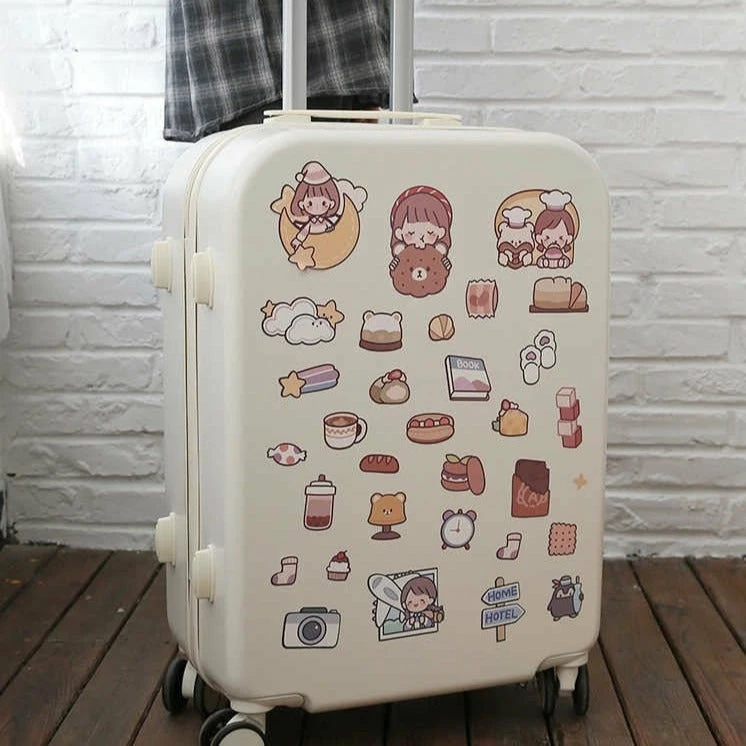 Accessories Stationery Kawaii Bear Girl Adventures Stickers Set 14 Accessories Stationery Kawaii Bear Girl Adventures Stickers Set