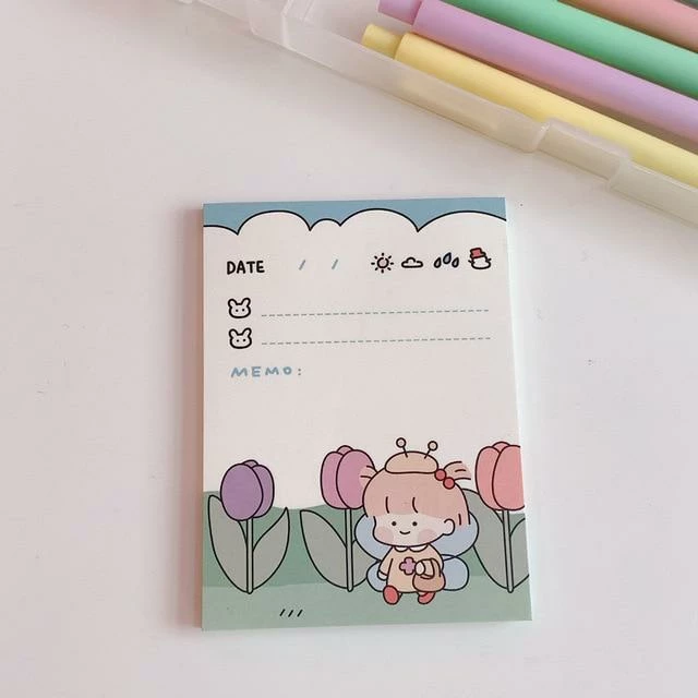 Accessories Stationery Kawaii 'Bella & Mimi' Memo Pads 21 Accessories Stationery Kawaii 'Bella & Mimi' Memo Pads