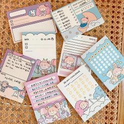 Accessories Stationery Kawaii 'Bella & Mimi' Memo Pads 32 Accessories Stationery Kawaii 'Bella & Mimi' Memo Pads