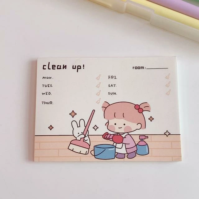 Accessories Stationery Kawaii 'Bella & Mimi' Memo Pads 13 Accessories Stationery Kawaii 'Bella & Mimi' Memo Pads