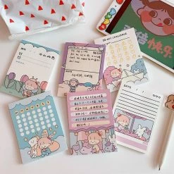 Accessories Stationery Kawaii 'Bella & Mimi' Memo Pads 28 Accessories Stationery Kawaii 'Bella & Mimi' Memo Pads