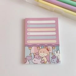 Accessories Stationery Kawaii 'Bella & Mimi' Memo Pads 42 Accessories Stationery Kawaii 'Bella & Mimi' Memo Pads