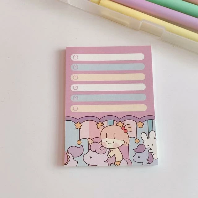 Accessories Stationery Kawaii 'Bella & Mimi' Memo Pads 19 Accessories Stationery Kawaii 'Bella & Mimi' Memo Pads
