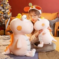 Soft Toy Plush & Toys Kawaii Big Eyed Dinosaurs & Chick