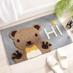 Home Decor Kawaii Brown Paw Bear Bathroom Mat Home & Pets 11 Home Decor Kawaii Brown Paw Bear Bathroom Mat Home & Pets