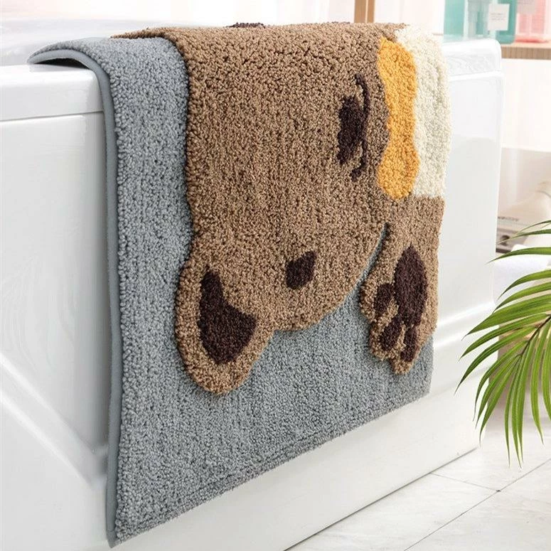Home Decor Kawaii Brown Paw Bear Bathroom Mat Home & Pets 4 Home Decor Kawaii Brown Paw Bear Bathroom Mat Home & Pets