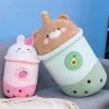 Soft Toy Kawaii Bubble Tea Bunny Bear Lid Plushie Collection 2 Soft Toy Kawaii Bubble Tea Bunny Bear Lid Plushie Collection