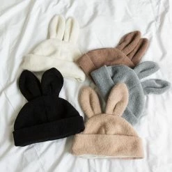 Apparel Kawaii Bunny Ears Beanie Hat