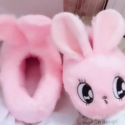 Apparel Kawaii Bunny Plush Slippers