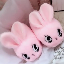 Apparel Kawaii Bunny Plush Slippers