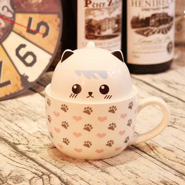 Home Decor Kawaii Cat Breakfast Cup 11 Home Decor Kawaii Cat Breakfast Cup