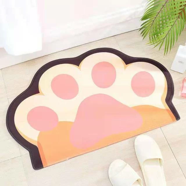 Home Decor Rugs & Mats Kawaii Cat Paw Doormats 5 Home Decor Rugs & Mats Kawaii Cat Paw Doormats