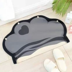 Home Decor Rugs & Mats Kawaii Cat Paw Doormats