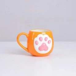 Home Decor Kawaii Ceramic Cat Paw Mugs Home & Pets