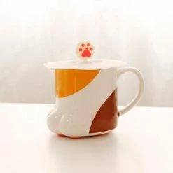 Home Decor Kawaii Ceramic Cat Paw Mugs Home & Pets