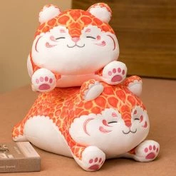 Soft Toy Kawaii Chubby Orange Leopard