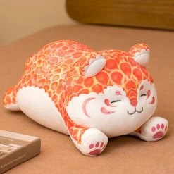 Soft Toy Kawaii Chubby Orange Leopard