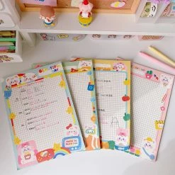 Accessories Kawaii Colourful Life Memo Pads Stationery 46 Accessories Kawaii Colourful Life Memo Pads Stationery