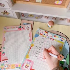 Accessories Kawaii Colourful Life Memo Pads Stationery 41 Accessories Kawaii Colourful Life Memo Pads Stationery