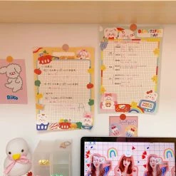 Accessories Kawaii Colourful Life Memo Pads Stationery 43 Accessories Kawaii Colourful Life Memo Pads Stationery