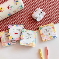 Accessories Kawaii Colourful Life Memo Pads Stationery 38 Accessories Kawaii Colourful Life Memo Pads Stationery