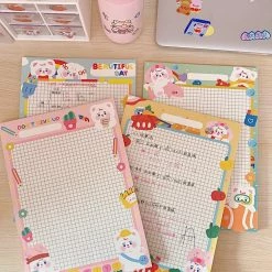 Accessories Kawaii Colourful Life Memo Pads Stationery 40 Accessories Kawaii Colourful Life Memo Pads Stationery