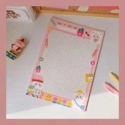 Accessories Kawaii Colourful Life Memo Pads Stationery 33 Accessories Kawaii Colourful Life Memo Pads Stationery