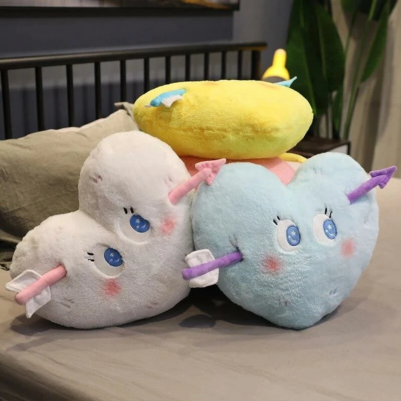 Soft Toy Plush & Toys Kawaii Cupid Love Heart Pillow 3 Soft Toy Plush & Toys Kawaii Cupid Love Heart Pillow