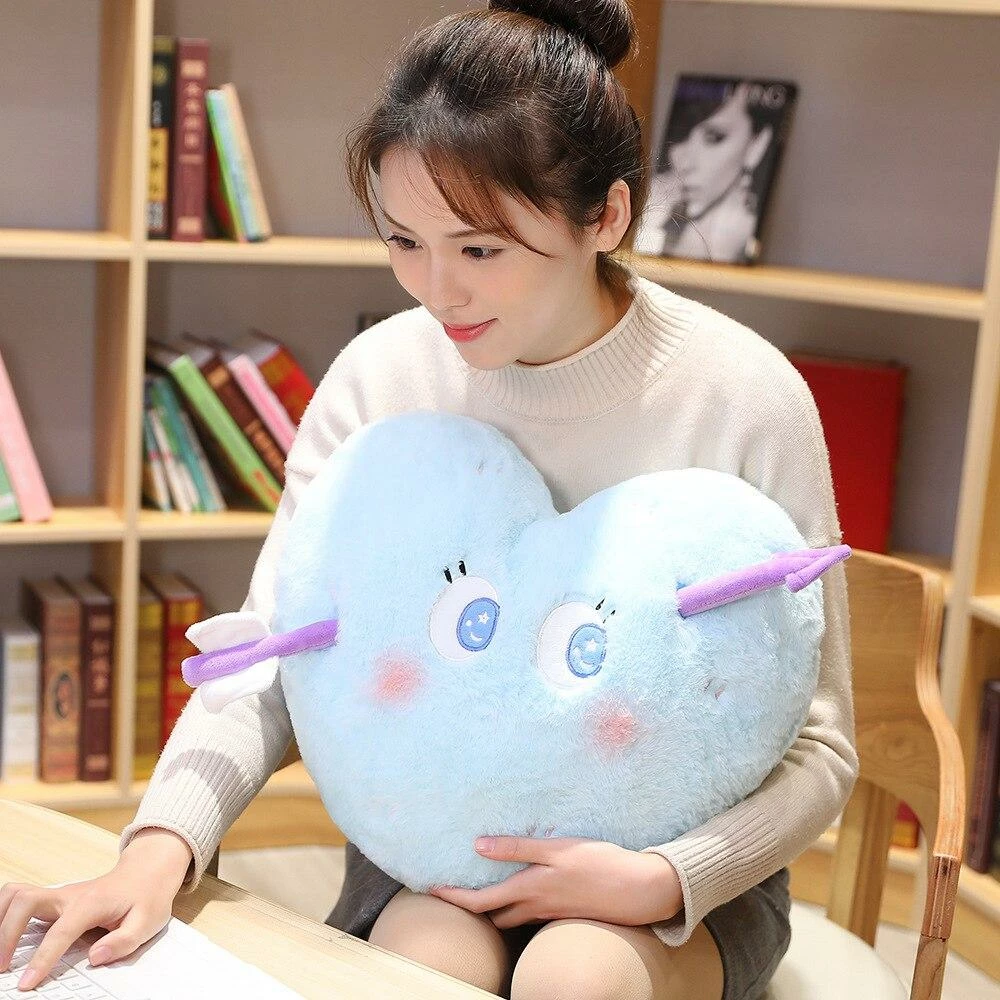Soft Toy Plush & Toys Kawaii Cupid Love Heart Pillow 8 Soft Toy Plush & Toys Kawaii Cupid Love Heart Pillow