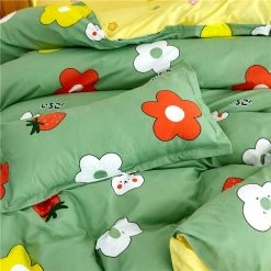 Home Decor Kawaii Cute Bunny Bedding Set