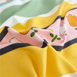 Home Decor Kawaii Cute Bunny Bedding Set