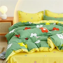 Home Decor Kawaii Cute Bunny Bedding Set