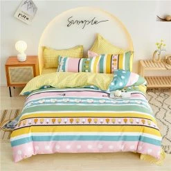 Home Decor Kawaii Cute Bunny Bedding Set