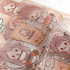 Accessories Kawaii Daily Life With A Bear Stickers Set