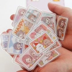 Accessories Kawaii Daily Life With A Bear Stickers Set
