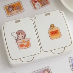 Accessories Kawaii Daily Life With A Bear Stickers Set