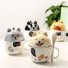 Home Decor Kawaii Dog Breakfast Cup