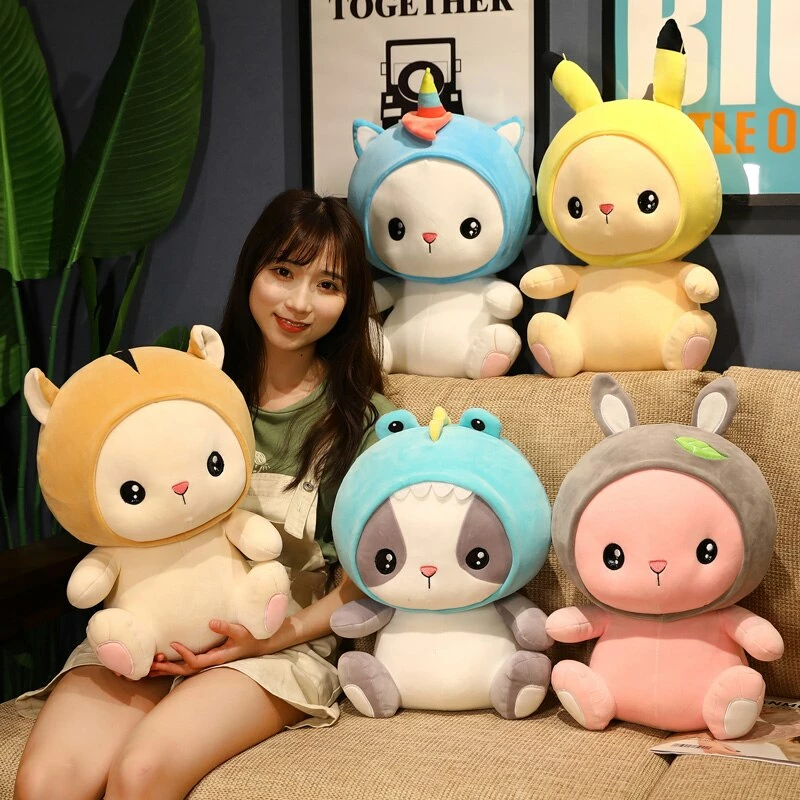 Soft Toy Kawaii Dress Up Bunny Plushie Collection Plush & Toys 3 Soft Toy Kawaii Dress Up Bunny Plushie Collection Plush & Toys