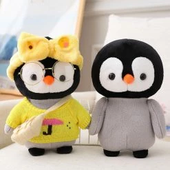 Soft Toy Kawaii Dress Up Penguin Family Plushie Collection